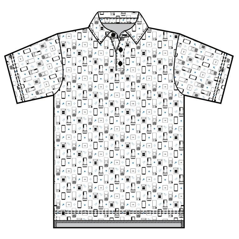 Custom Polo w/ Terminal Design (VizyPay Conference Polos)