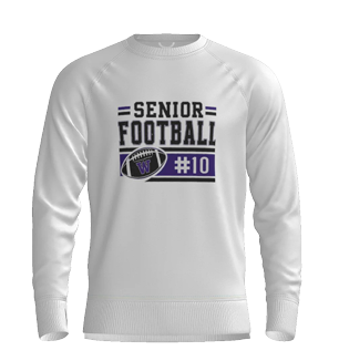 Waukee Senior Football Crewneck Sweatshirt