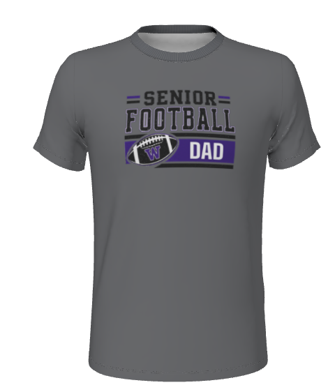Waukee Senior Football T-shirt Cotton Blend