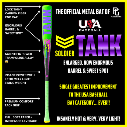 2026 SOLDIER TANK USA BASEBALL BAT