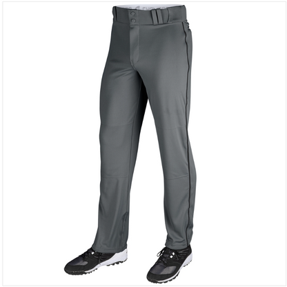 Triple Crown Open Bottom Baseball Pant With Piping- Youth