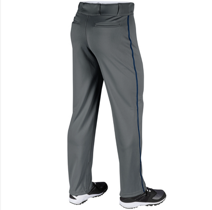 Triple Crown Open Bottom Baseball Pant With Piping -Adult