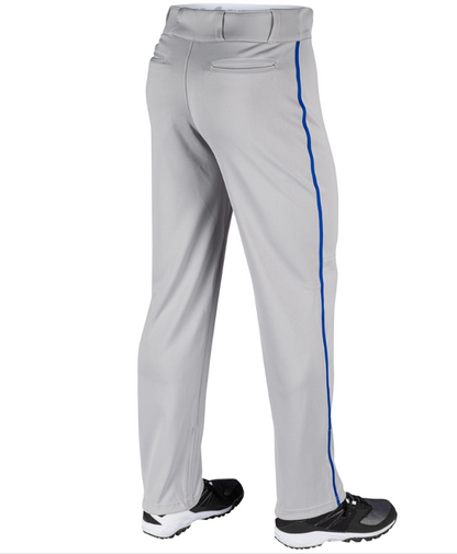 Triple Crown Open Bottom Baseball Pant With Piping -Adult