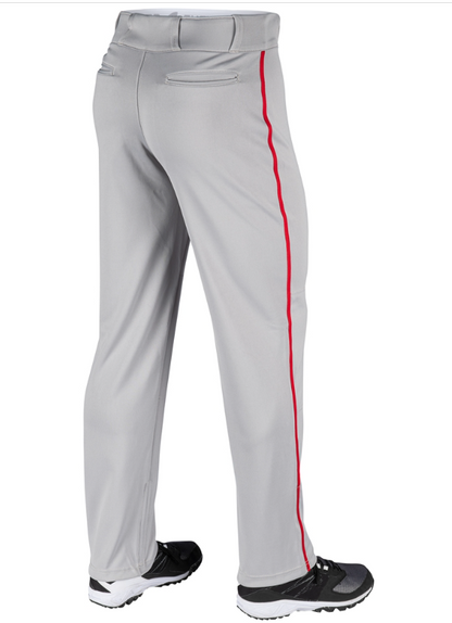 Triple Crown Open Bottom Baseball Pant With Piping- Youth